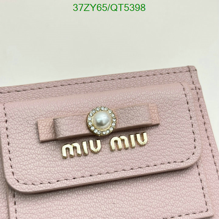 Miu Miu Bag-(4A)-Wallet- Code: QT5398 $ 49USD