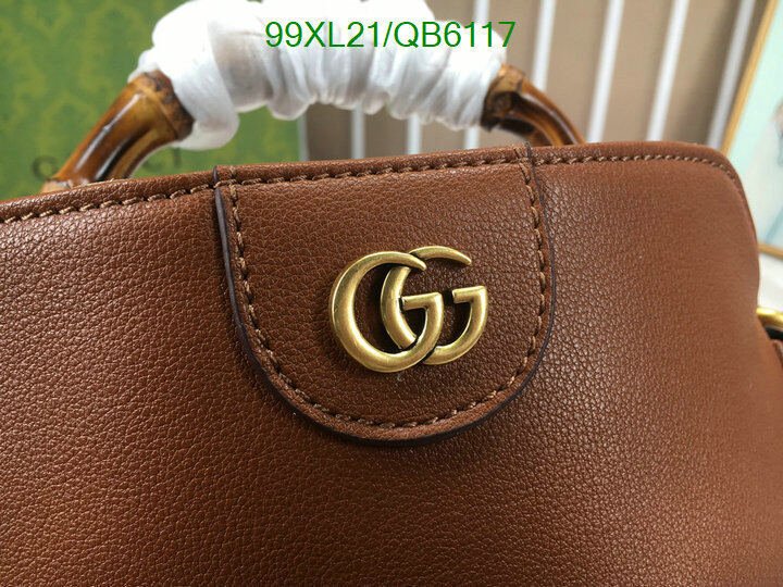 Gucci Bag-(4A)-Diana-Bamboo- Code: QB6117