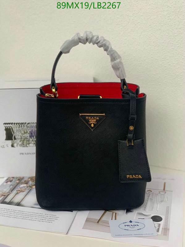 Prada Bag-(4A)-Diagonal-,Code: LB2267,$ 116USD