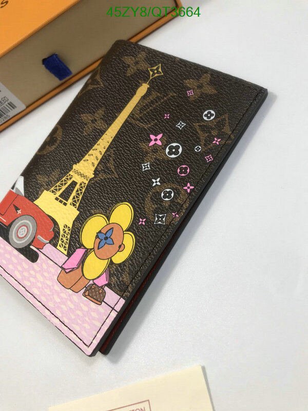 LV Bag-(4A)-Wallet- Code: QT3664 $ 59USD