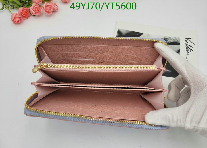 LV Bags-(4A)-Wallet-,Code: YT5600,$ 64USD