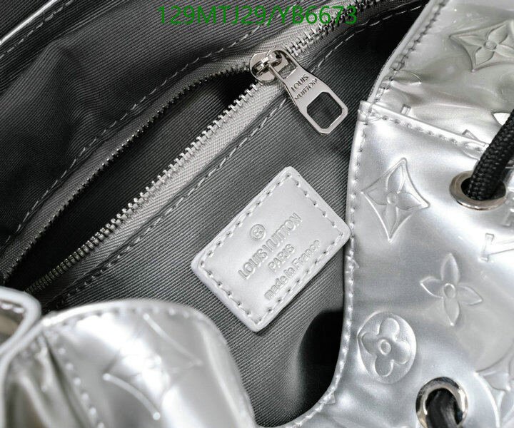 LV Bags-(4A)-Backpack-,Code: YB6673,$ 168USD