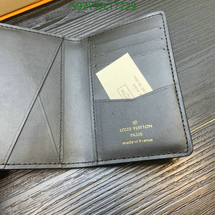 LV Bags-(4A)-Wallet-,Code: LT7729,$ 77USD