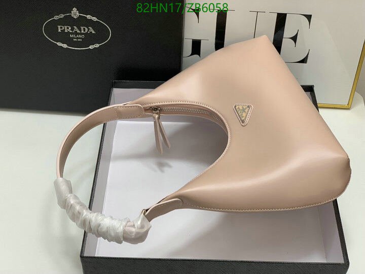 Prada Bag-(4A)-Handbag- Code: ZB6058 $ 107USD