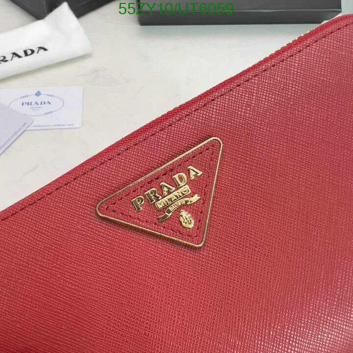 Prada Bag-(4A)-Wallet- Code: UT6059 $ 72USD
