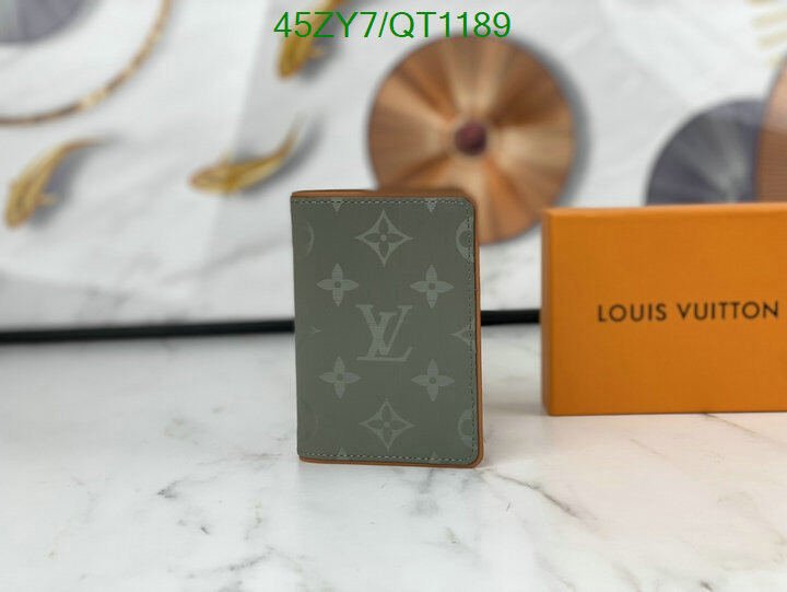 LV Bag-(4A)-Wallet- Code: QT1189 $ 59USD