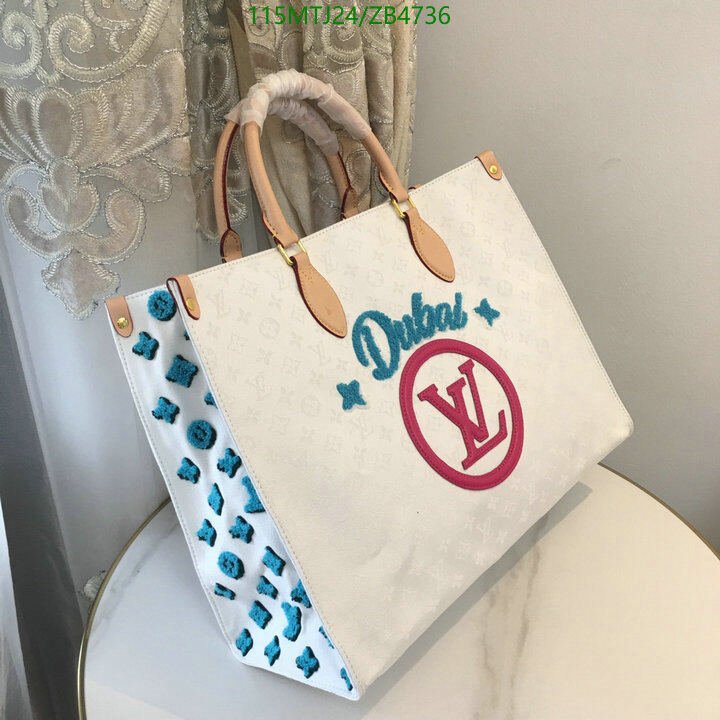 LV Bags-(4A)-Handbag Collection-,Code: ZB4736,
