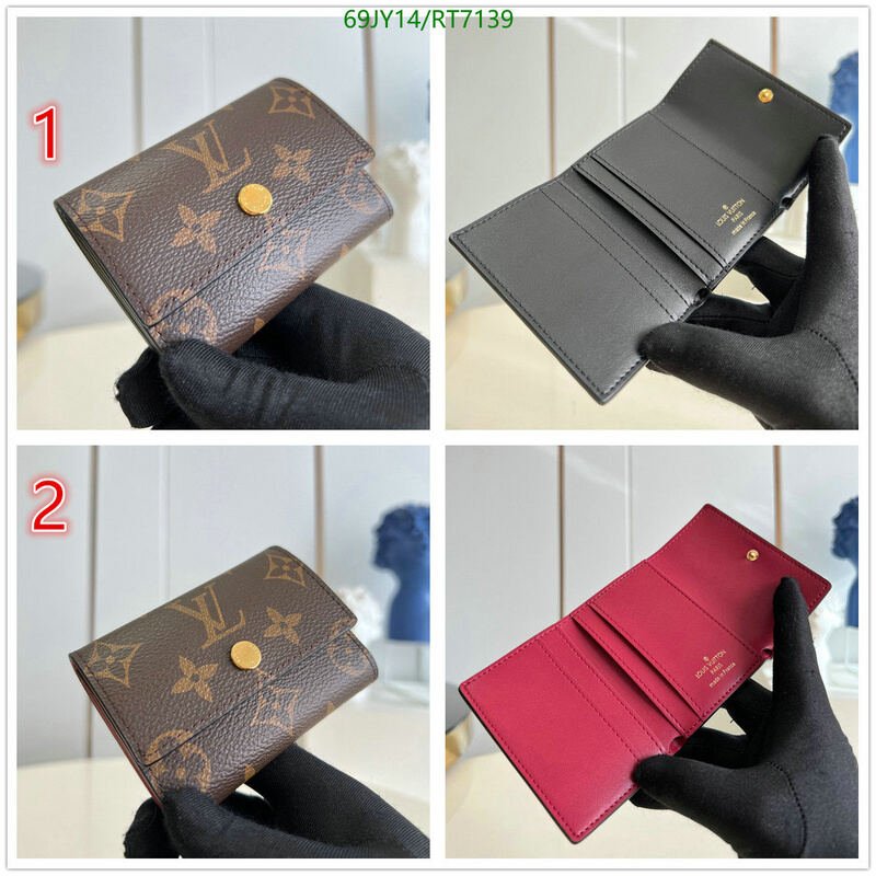 LV Bag-(4A)-Wallet- Code: RT7139 $ 90USD