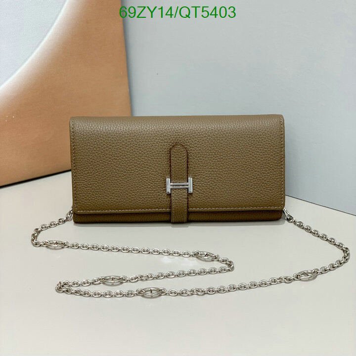 Hermes Bag-(4A)-Wallet- Code: QT5403 $ 90USD