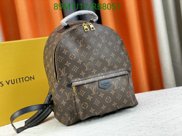LV Bag-(4A)-Backpack- Code: RB8053 $ 116USD