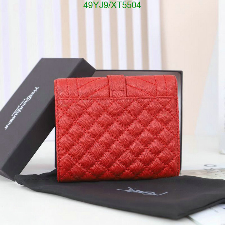 YSL Bag-(4A)-Wallet-,Code: XT5504,$ 64USD