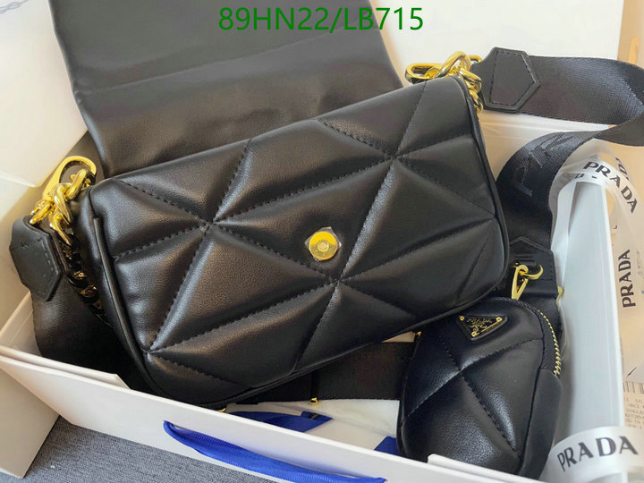 Prada Bag-(4A)-Diagonal-,Code: LB715,$ 116USD