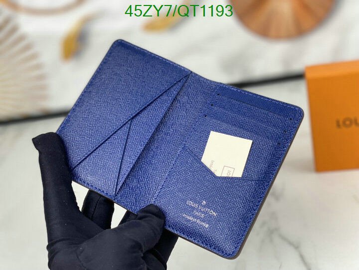 LV Bag-(4A)-Wallet- Code: QT1193 $ 59USD