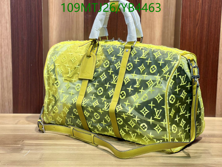 LV Bags-(4A)-Keepall BandouliRe 45-50-,Code: YB4463,$ 142USD