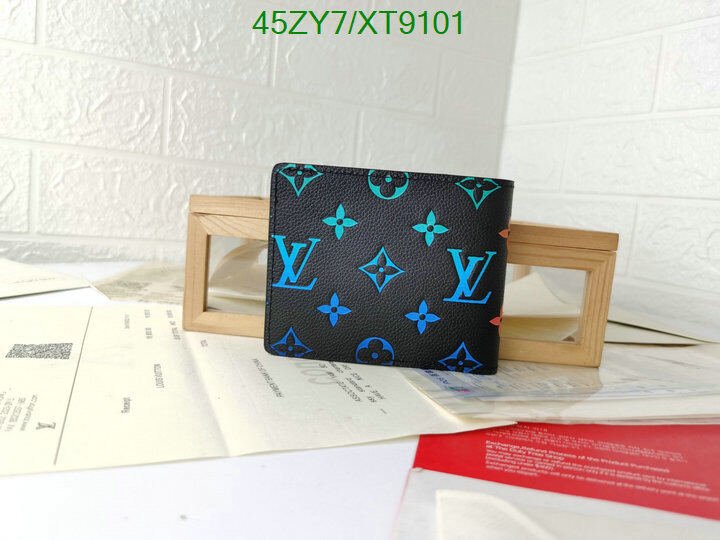 LV Bag-(4A)-Wallet- Code: XT9101 $ 59USD
