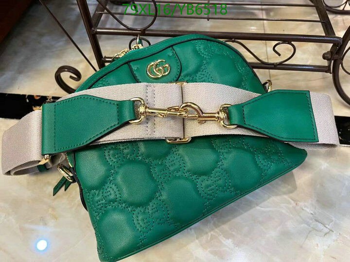 Gucci Bag-(4A)-Diagonal-,Code: YB6518,$ 103USD