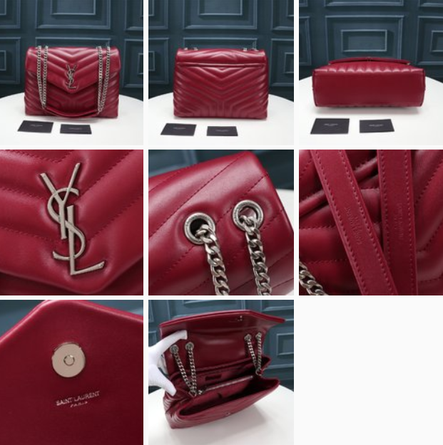 YSL Bag-(4A)-LouLou Series,Code: YLBP092828,$ 150USD