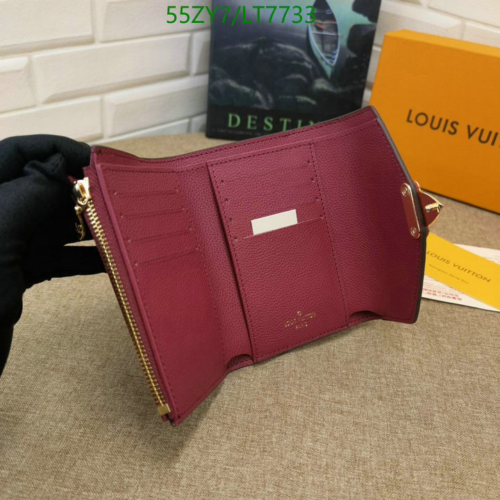 LV Bags-(4A)-Wallet-,Code: LT7733,$ 72USD