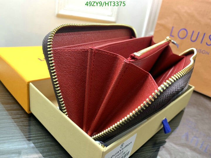 LV Bags-(4A)-Wallet-,Code: HT3375,$ 64USD