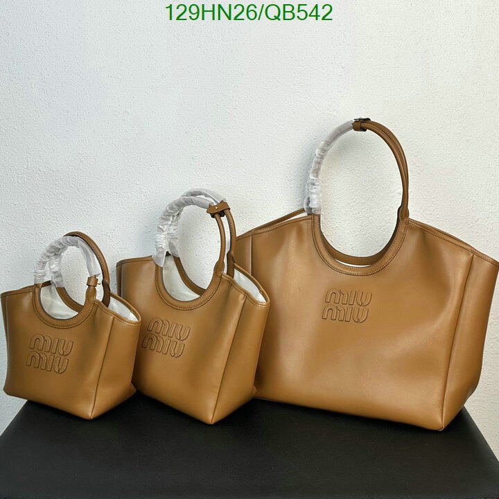 Miu Miu Bag-(4A)-Handbag- Code: QB542