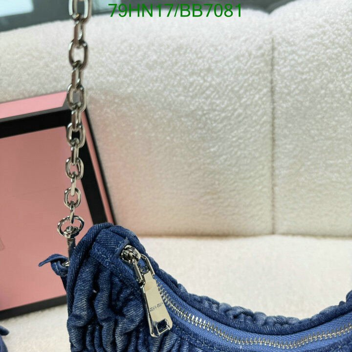 Miu Miu Bag-(4A)-Crossbody- Code: BB7081 $ 103USD
