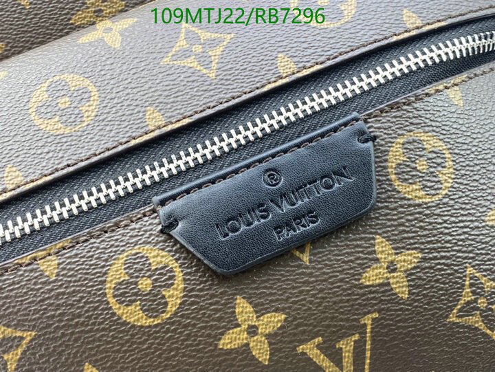 LV Bag-(4A)-Backpack- Code: RB7296 $ 142USD