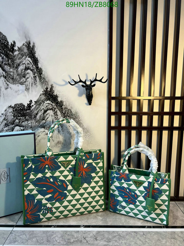Prada Bag-(4A)-Handbag-,Code: ZB8068,$ 116USD