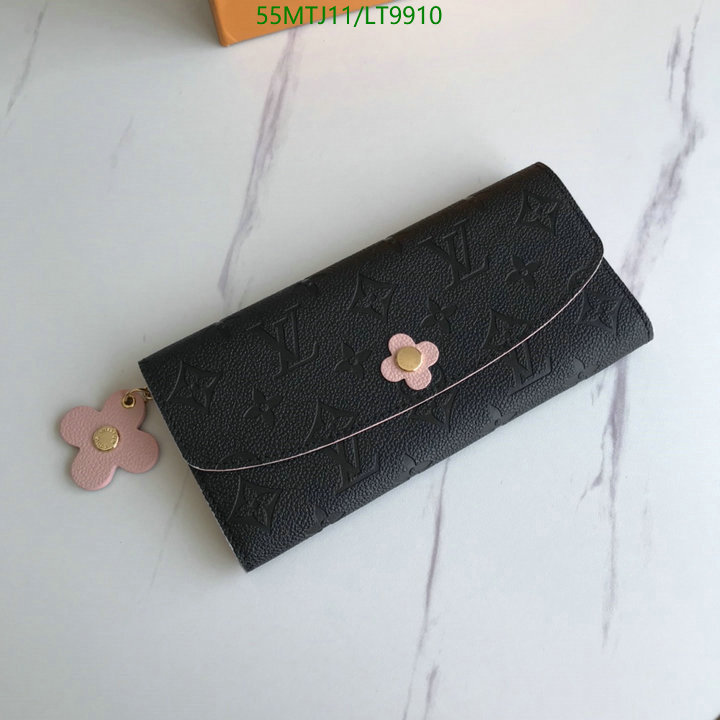 LV Bags-(4A)-Wallet-,Code: LT9910,$ 72USD