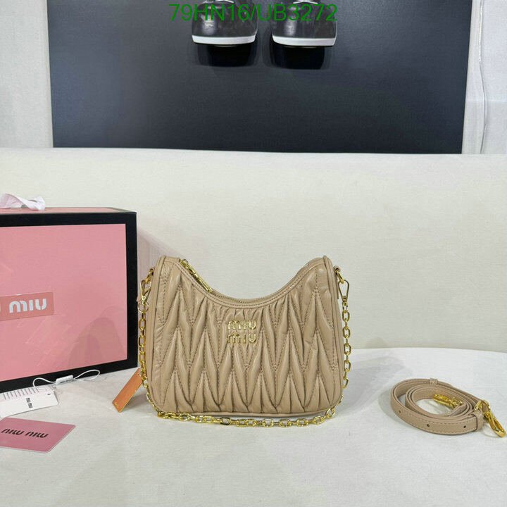 Miu Miu Bag-(4A)-Diagonal- Code: UB3272 $ 103USD