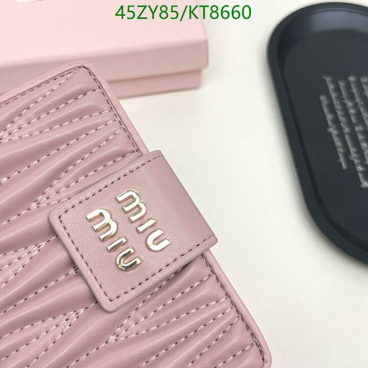 Miu Miu Bag-(4A)-Wallet- Code: KT8660 $ 59USD