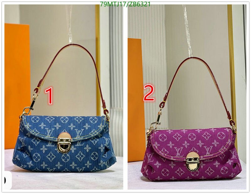 LV Bags-(4A)-Handbag Collection-,Code: ZB6321,$ 103USD