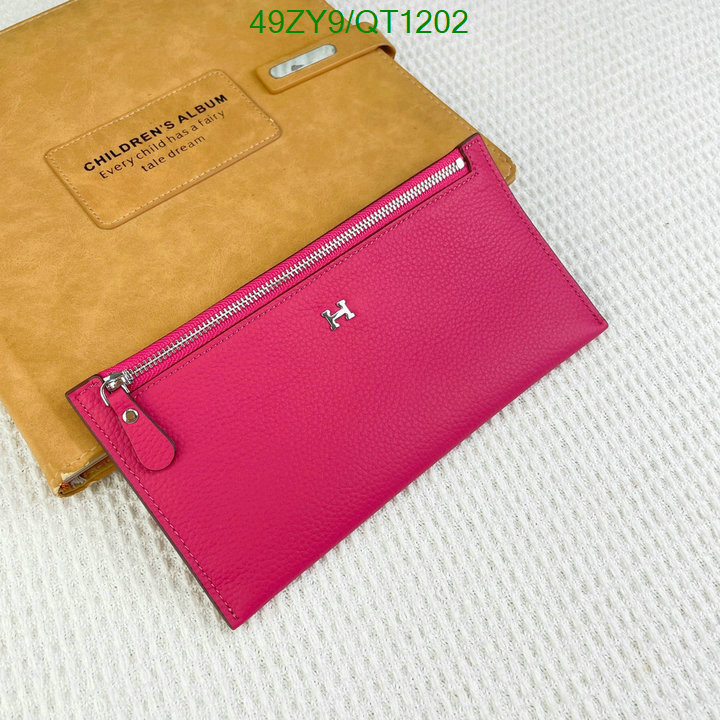 Hermes Bag-(4A)-Wallet- Code: QT1202 $ 64USD