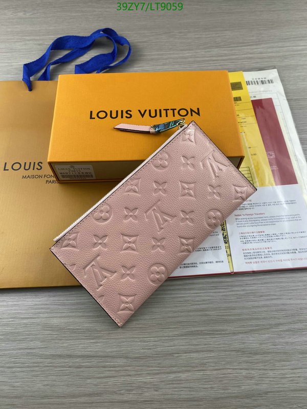 LV Bags-(4A)-Wallet-,Code: LT9059,$ 51USD