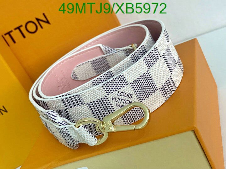 LV Bags-(4A)-Shoulder Strap-,Code: XB5972,$ 64USD