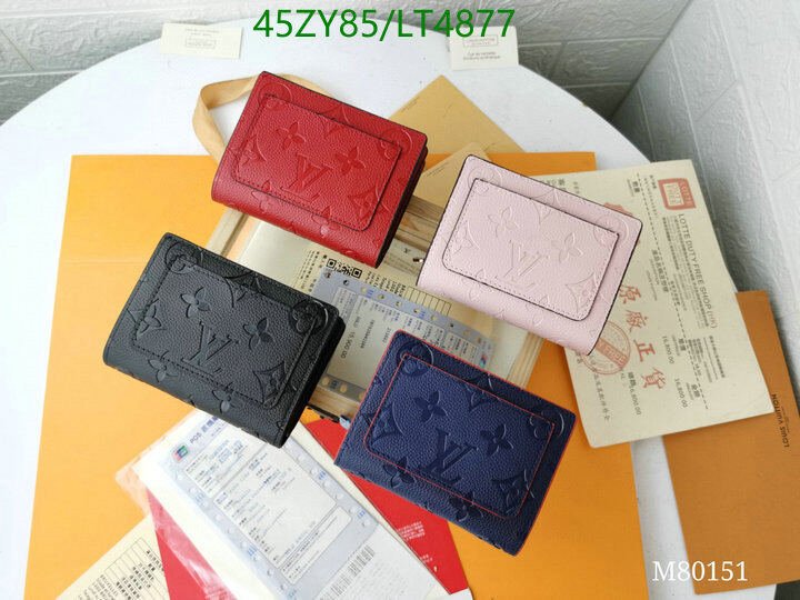 LV Bags-(4A)-Wallet-,Code: LT4877,$ 59USD