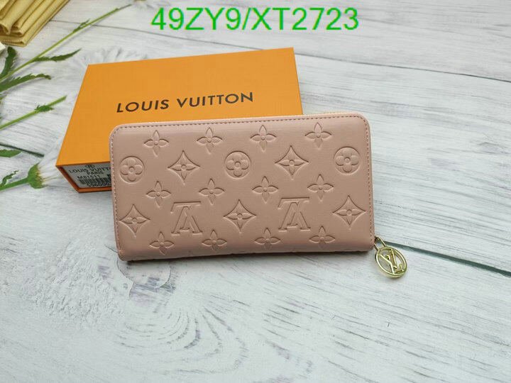 LV Bags-(4A)-Wallet-,Code: XT2723,$ 64USD