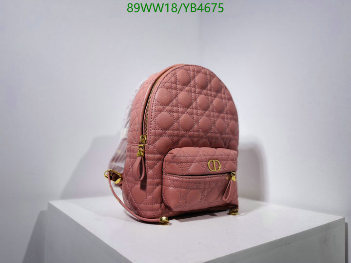 Dior Bags-(4A)-Backpack- Code: YB4675 $ 116USD