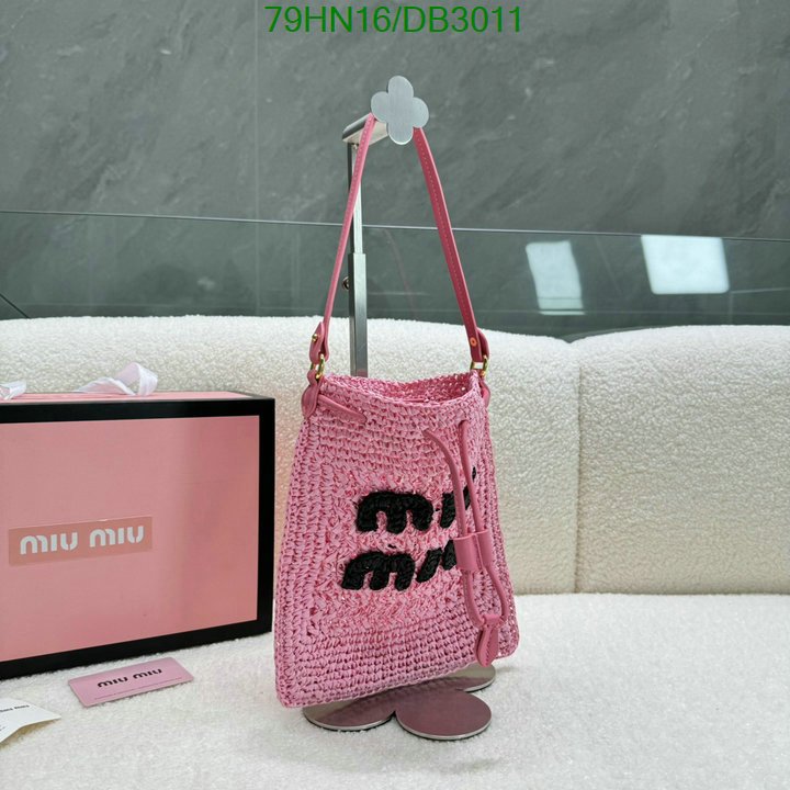 Miu Miu Bag-(4A)-Handbag- Code: DB3011 $ 103USD
