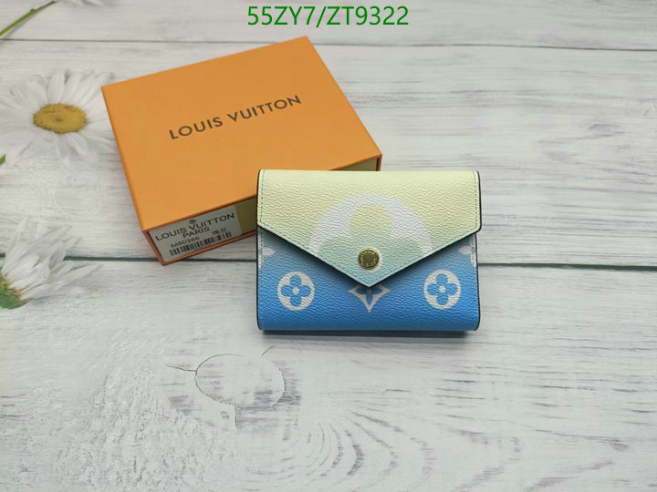 LV Bags-(4A)-Wallet-,Code: ZT9322,$ 72USD