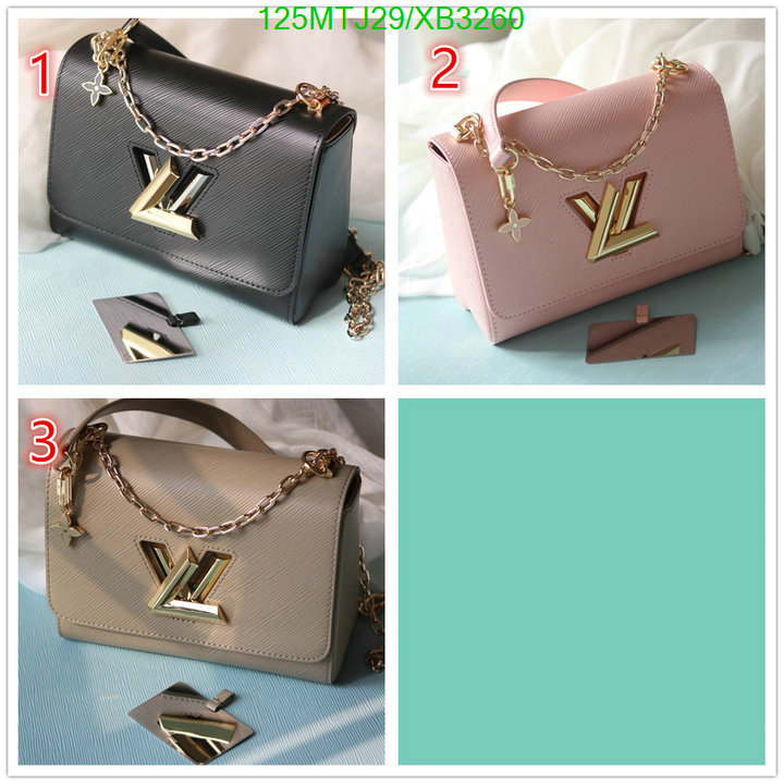 LV Bags-(4A)-Pochette MTis Bag-Twist-,Code: XB3260,$ 163USD