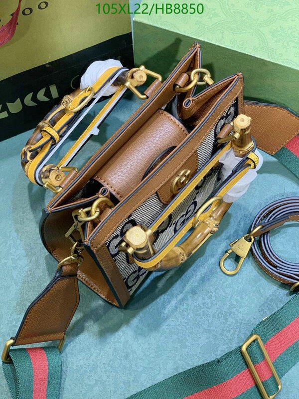 Gucci Bag-(4A)-Diana-Bamboo- Code: HB8850