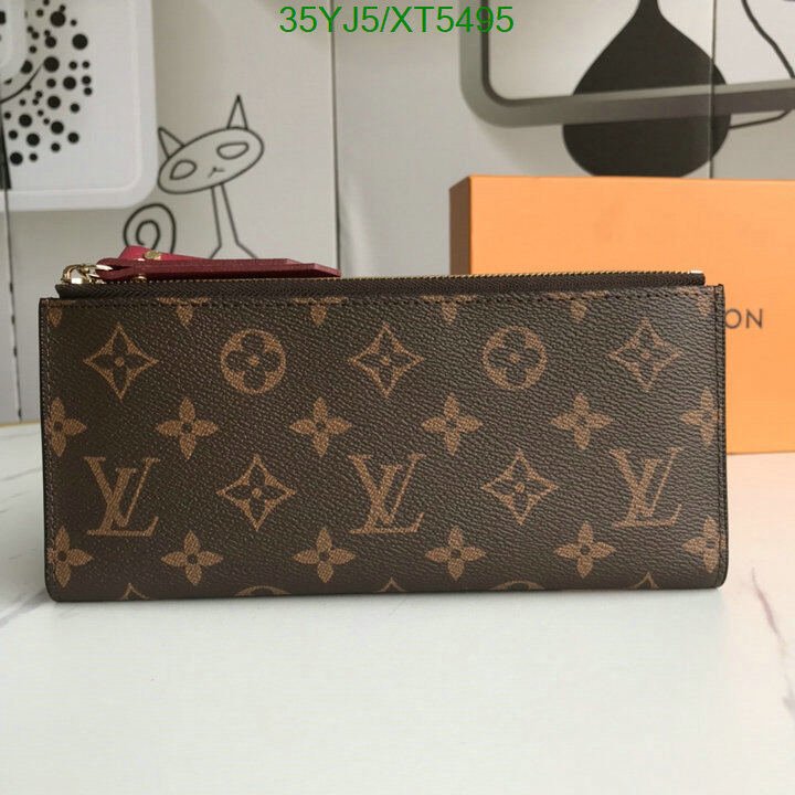 LV Bags-(4A)-Wallet-,Code: XT5495,$ 46USD