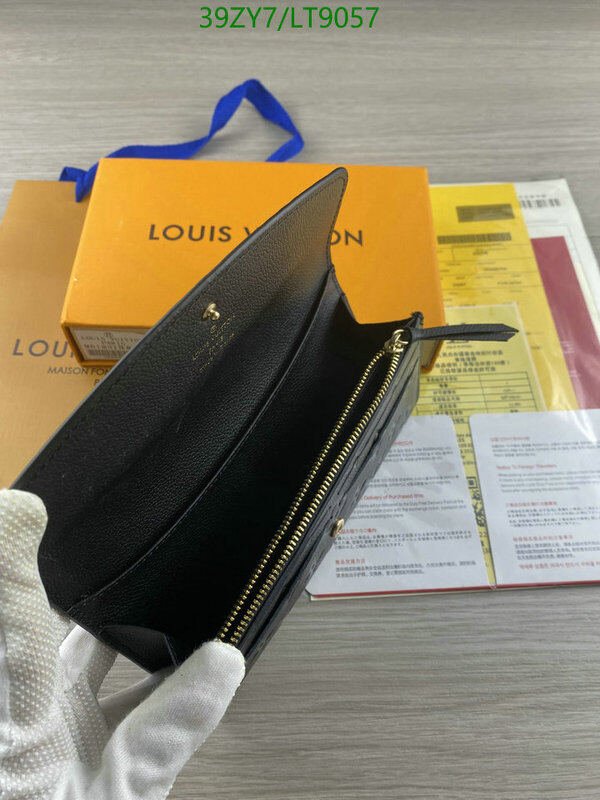 LV Bags-(4A)-Wallet-,Code: LT9057,$ 51USD