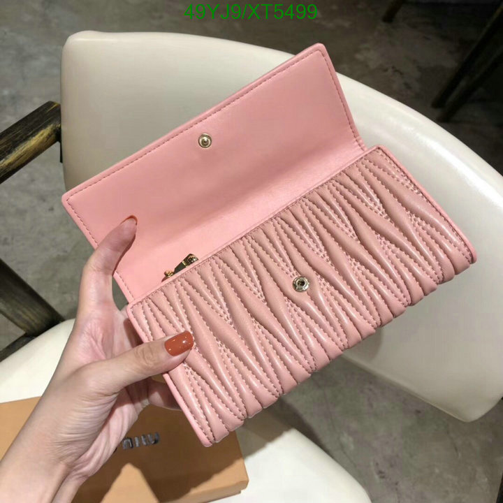 Miu Miu Bag-(4A)-Wallet-,Code: XT5499,$ 64USD
