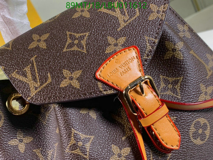 LV Bags-(4A)-Backpack-,Code: LBU011612,$ 116USD