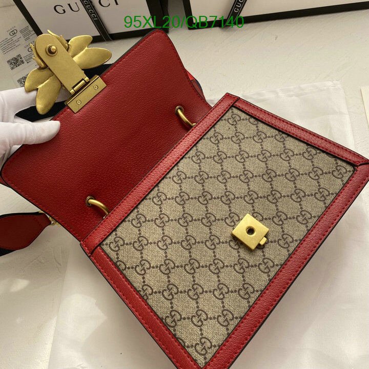Gucci Bag-(4A)-Diagonal- Code: QB7140 $ 124USD