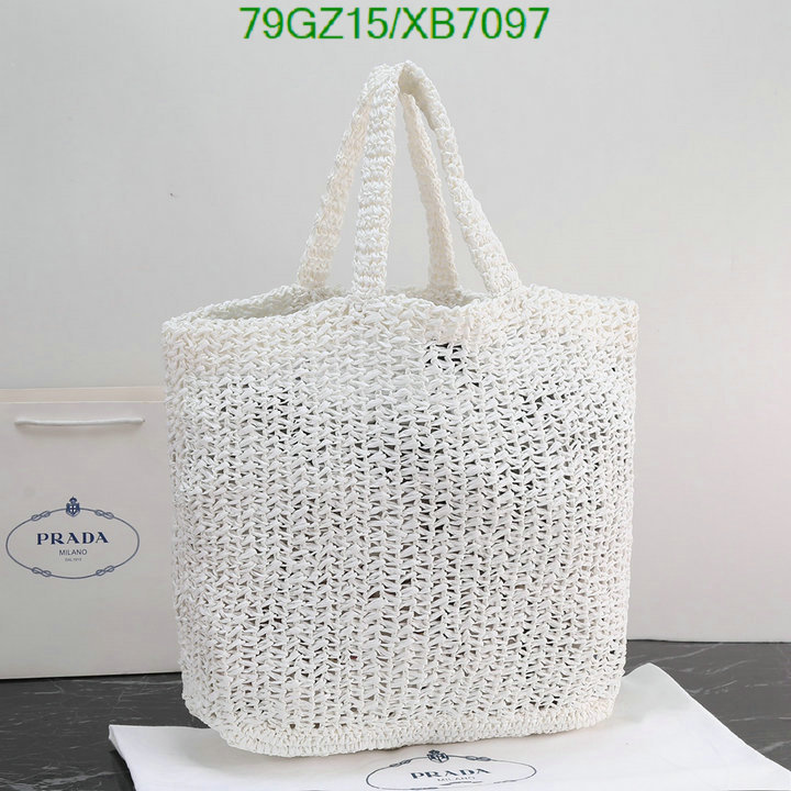 Prada Bag-(4A)-Handbag-,Code: XB7097,$ 103USD