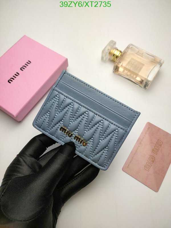 Miu Miu Bag-(4A)-Wallet-,Code: XT2735,$ 51USD