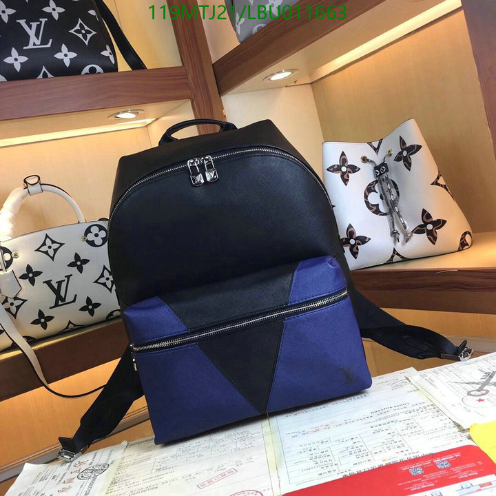 LV Bags-(4A)-Backpack-,Code: LBU011663,$ 155USD