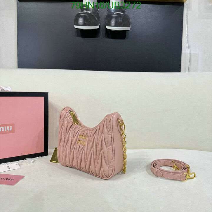 Miu Miu Bag-(4A)-Diagonal- Code: UB3272 $ 103USD